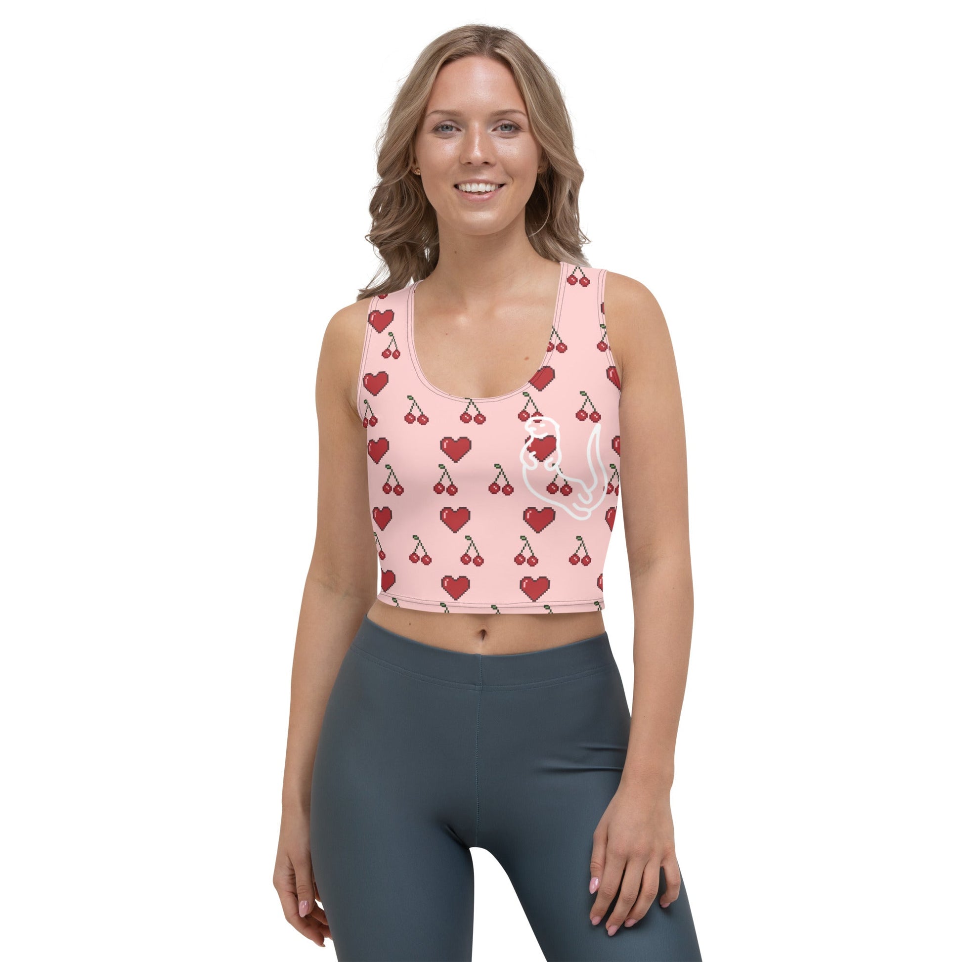 Otter (Heart) Crop Top - Otter