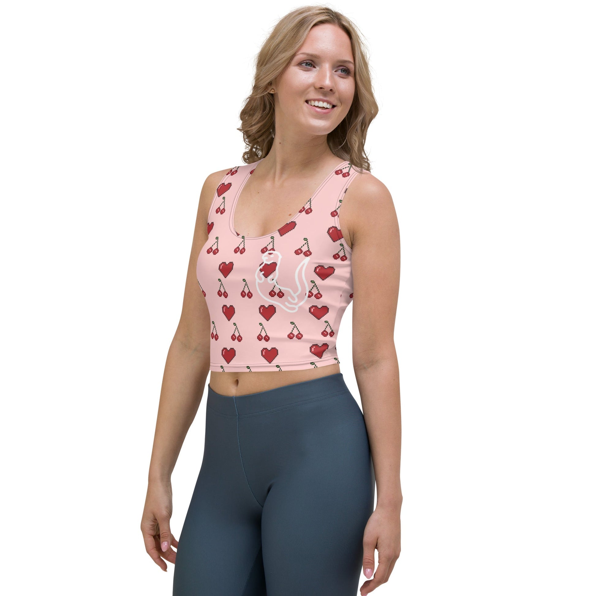 Otter (Heart) Crop Top - Otter