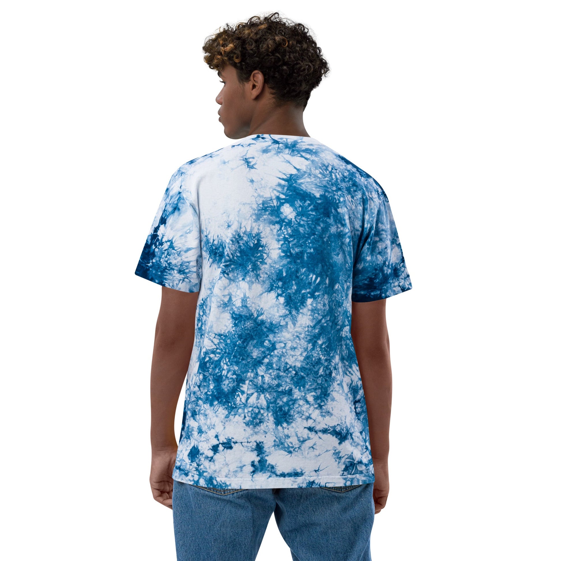 Otter Oversized tie - dye t - shirt - Otter