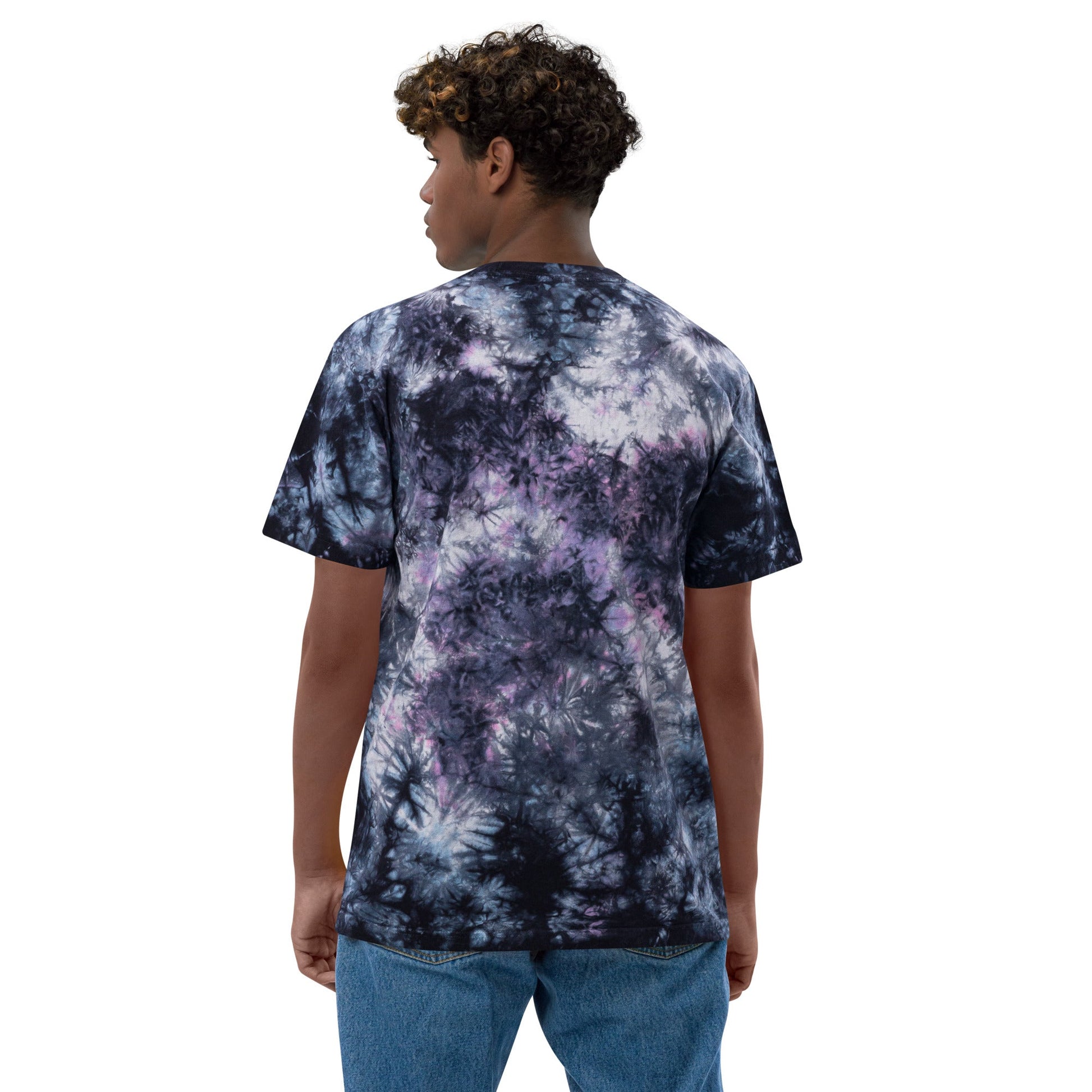 Otter Oversized tie - dye t - shirt - Otter