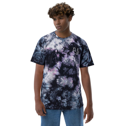 Otter Oversized tie - dye t - shirt - Otter