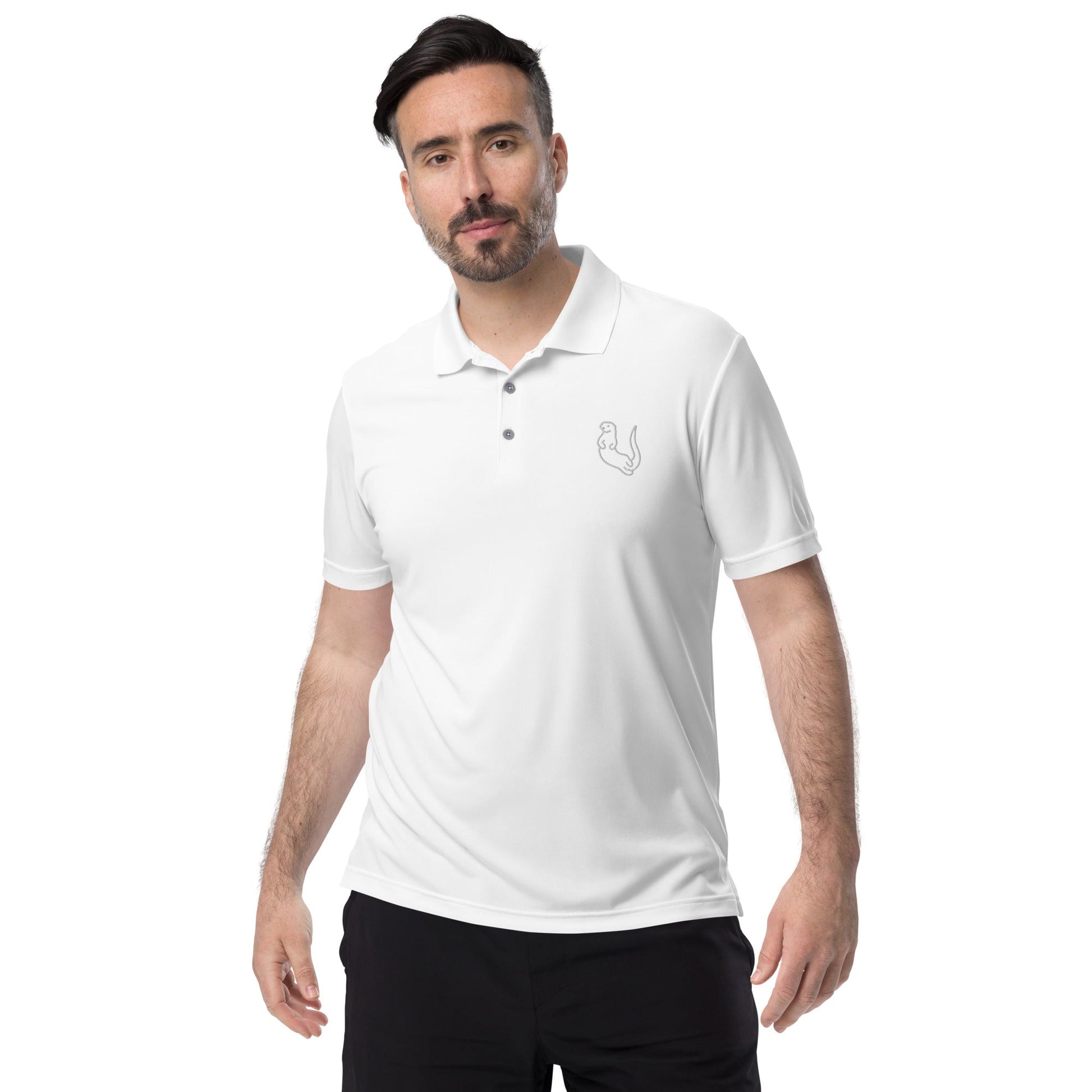 Otter performance polo shirt by Addidas - Otter