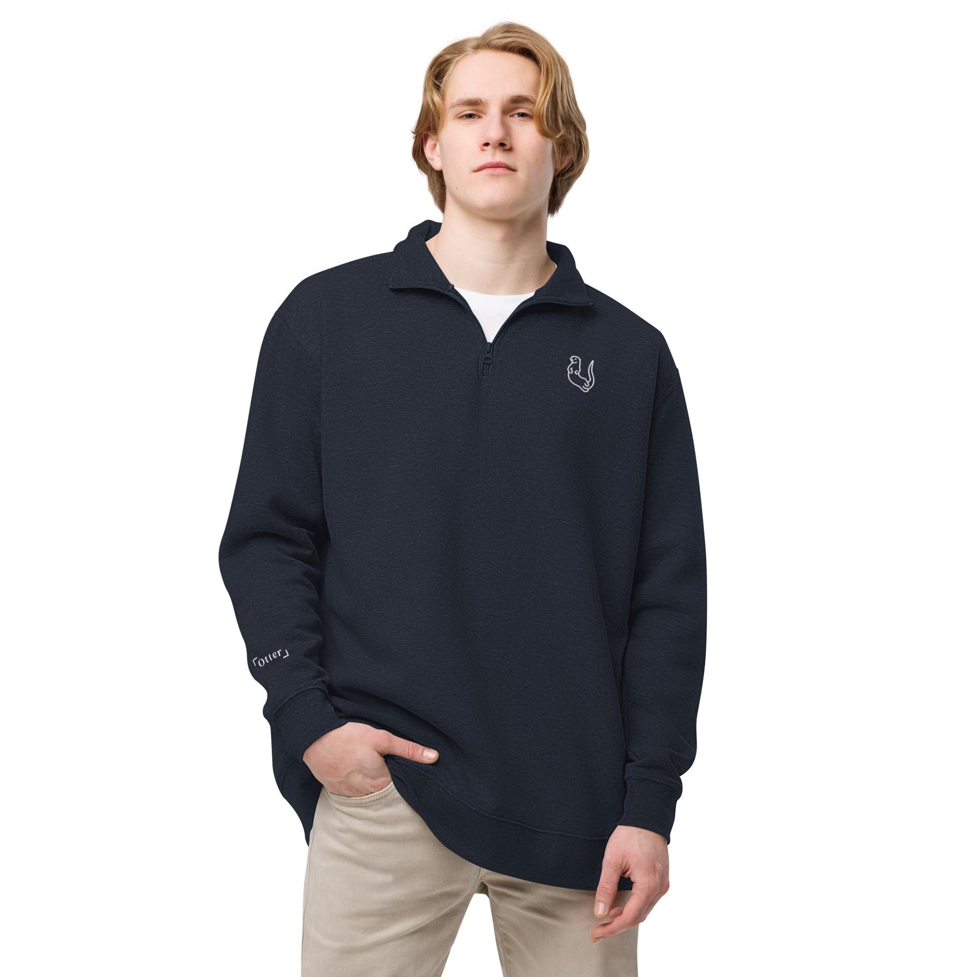 Otter Unisex fleece pullover - Otter