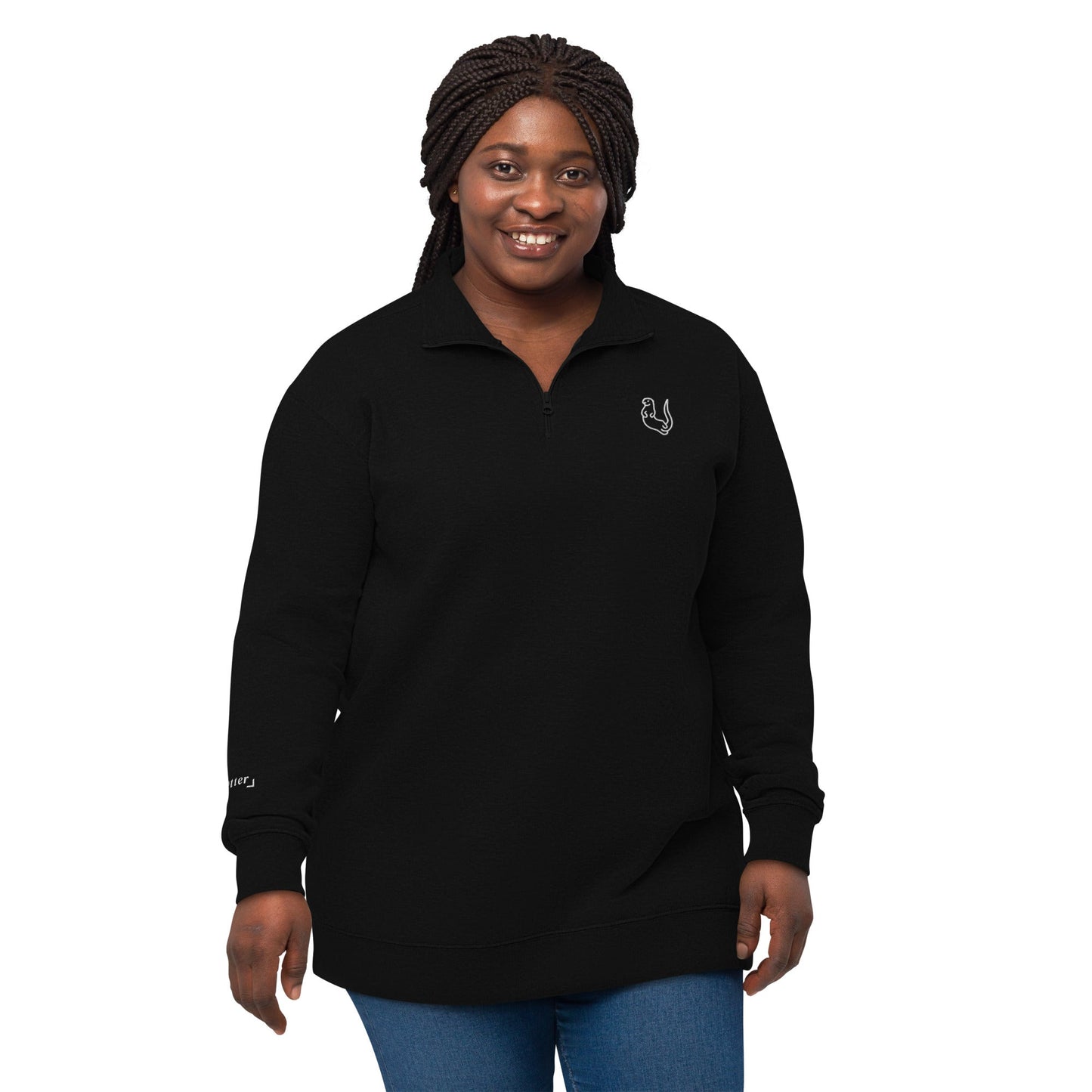 Otter Unisex fleece pullover - Otter